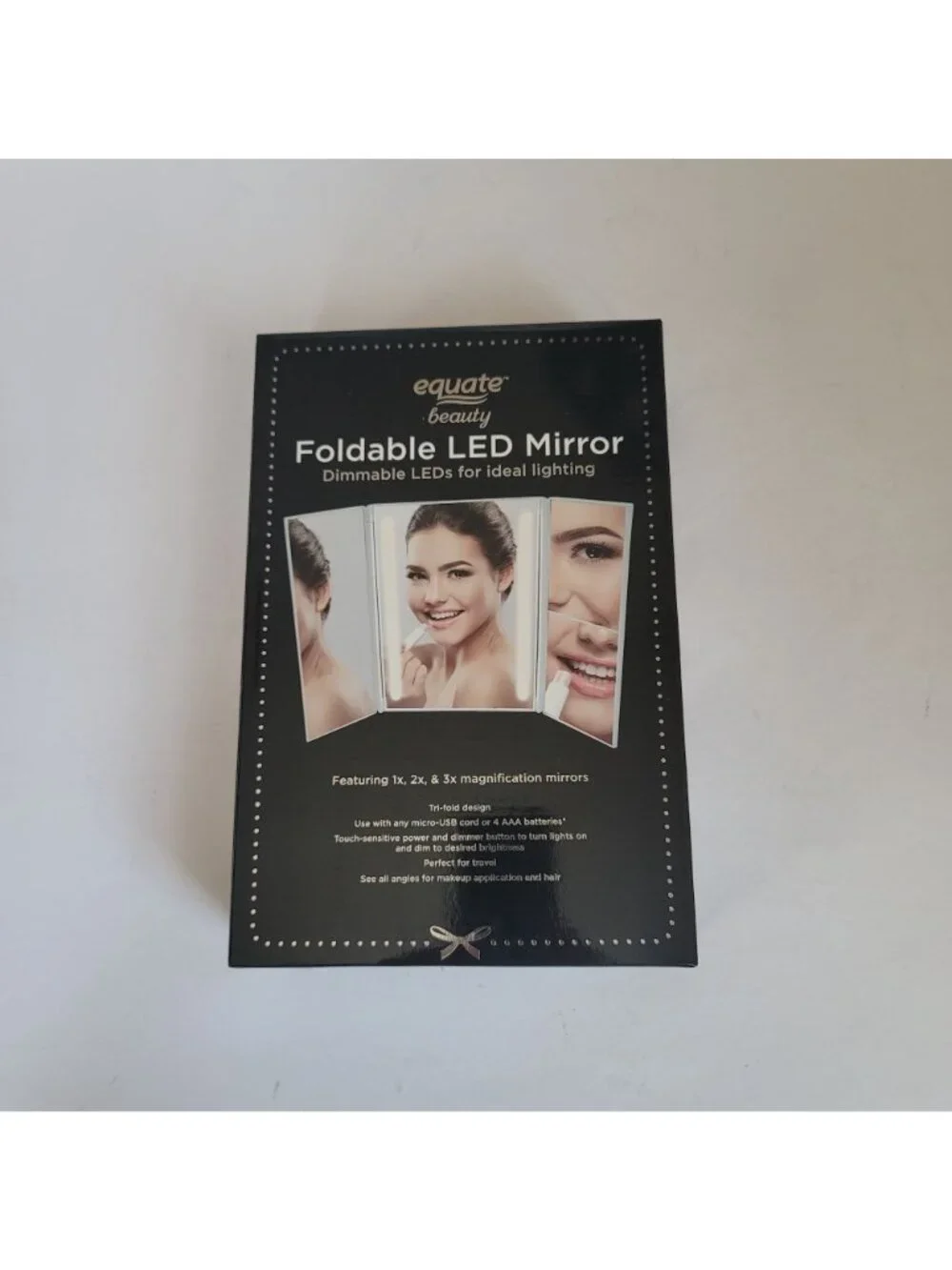 Equate Tri-fold Design Beauty Led Mirror